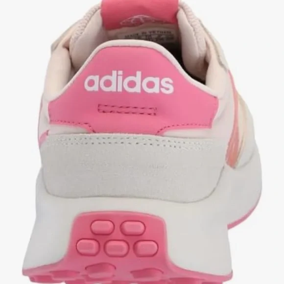 Adidas Women's Pink and White Sneakers - Picture 5 of 7